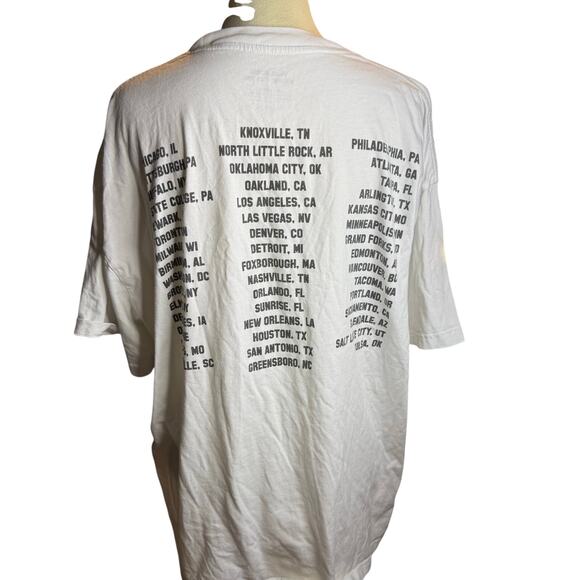 Zach Bryan The Quitting Time Concert Tour Tee, Unisex Size XL - Picture 4 of 6